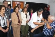 Arrancó la vacunación antigripal para los centros de jubilados de la ciudad