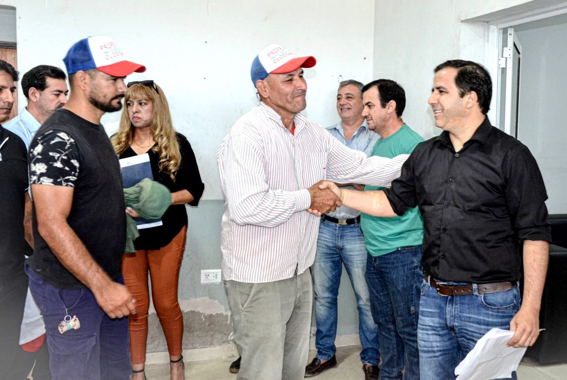 El intendente Ruiz anunció un incremento salarial del 42,4% para los municipales de Clodomira