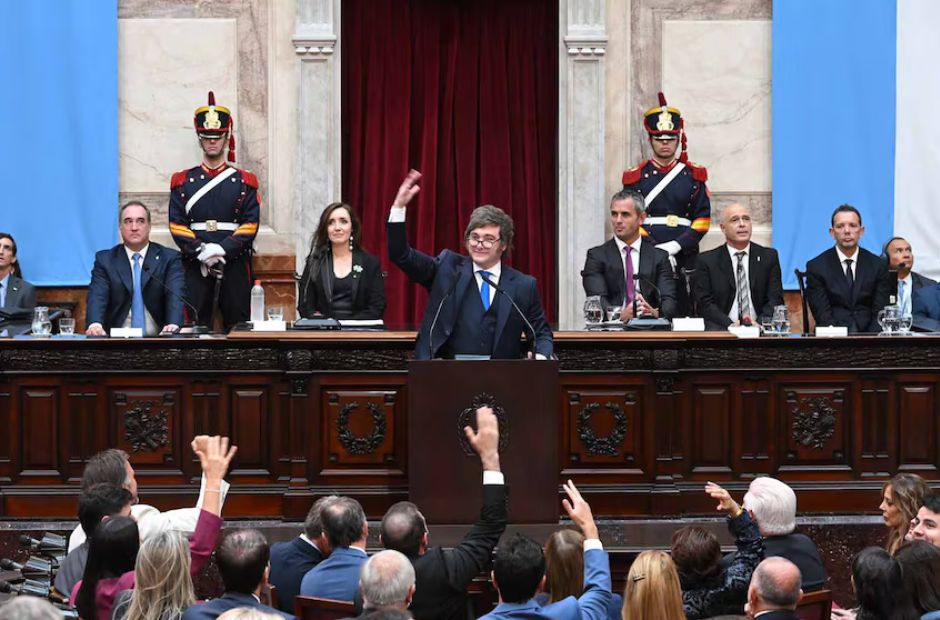 Milei inauguró las sesiones ordinarias con un fuerte plan de reformas y máxima tensión con la oposición