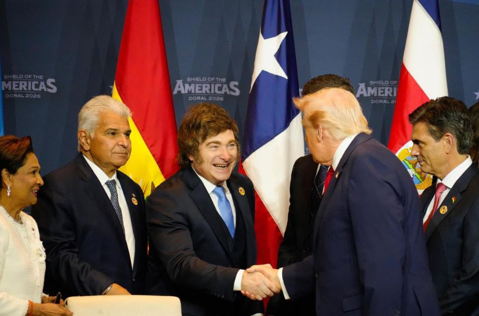 Milei y Trump consolidan la alianza regional en la cumbre “Shield of the Americas”