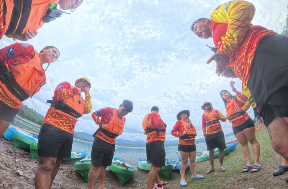 Guardavidas se reunieron para coordinan un plan de emergencia ante nuevas crecidas