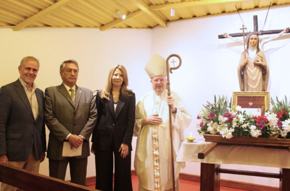 Mama Antula en Buenos Aires: La ministra Matilde O’Mill participó de la inauguración de una capilla en honor