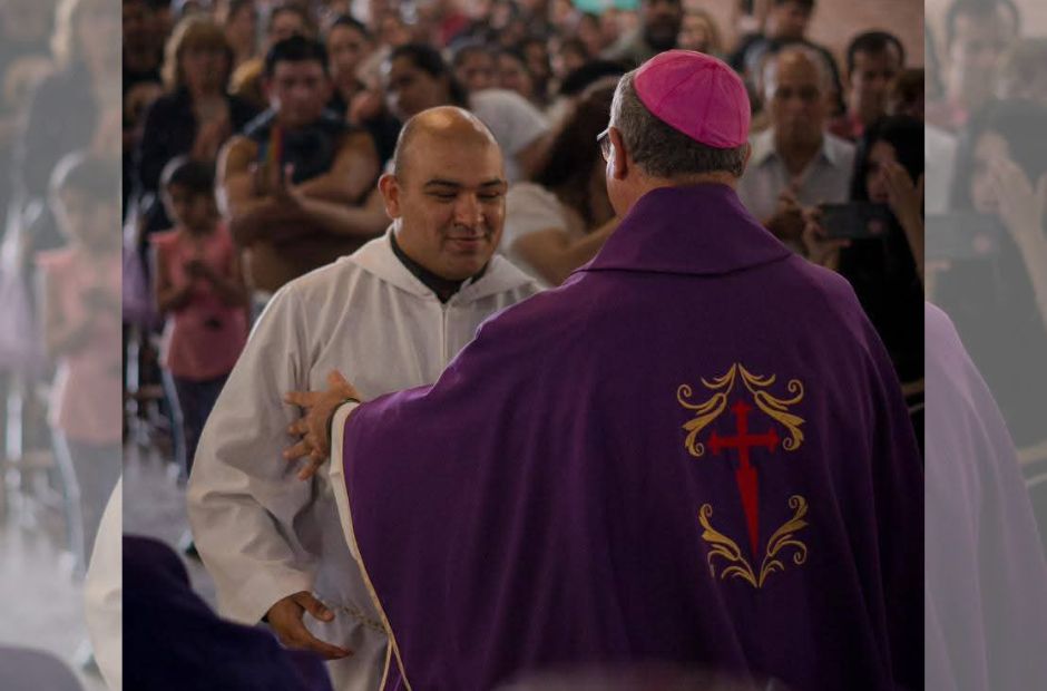 Campo Gallo: el seminarista Juan Gabriel Paz dio un paso clave hacia el sacerdocio
