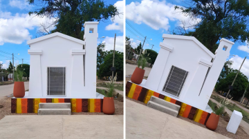 En tiempo récord: cómo nació el templete de Mama Antula en La Banda inspirado en el santuario de Silípica