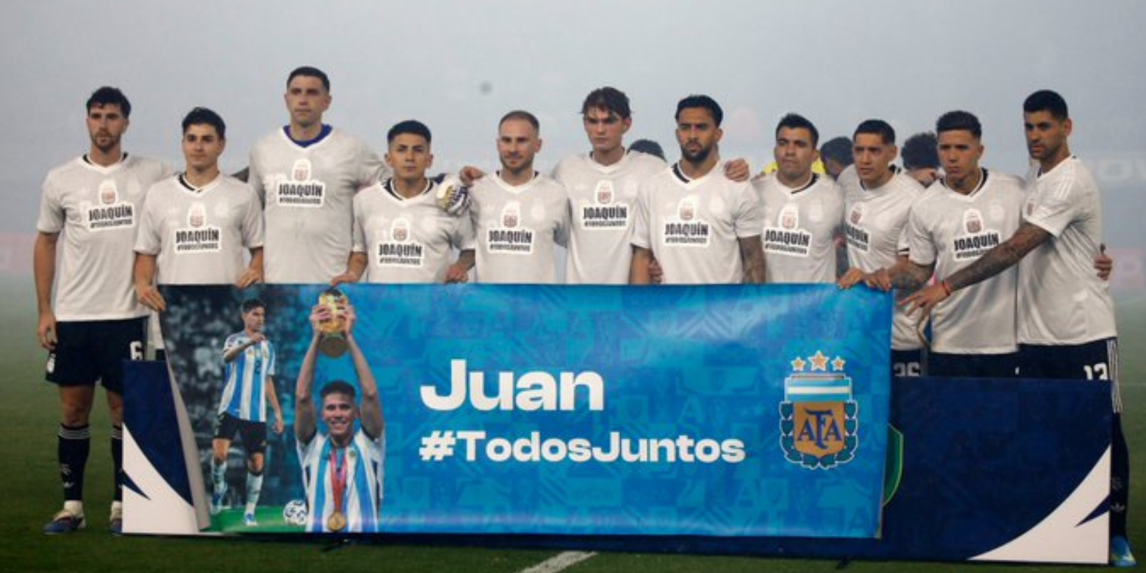 “Todos juntos”: el emotivo mensaje de la Selección para Foyth y Panichelli