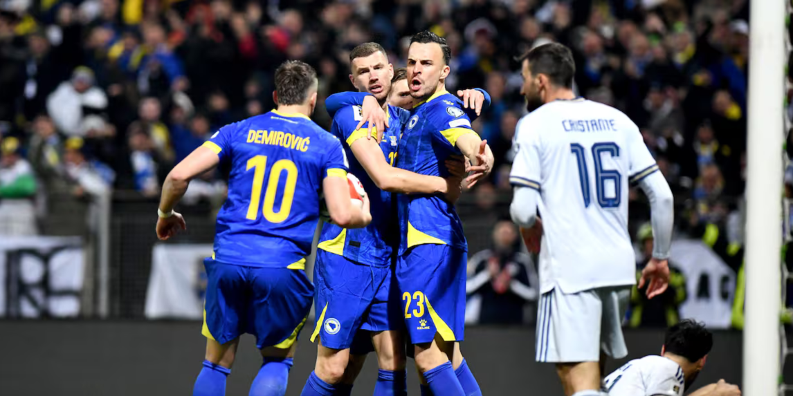 Italia afuera del Mundial: Bosnia hizo historia y clasificó por penales