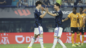 EN VIVO: Argentina golea a Zambia en la Bombonera