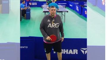 Un santiagueño al plano internacional: Sialle jugará el Iberoamericano de Tenis de Mesa