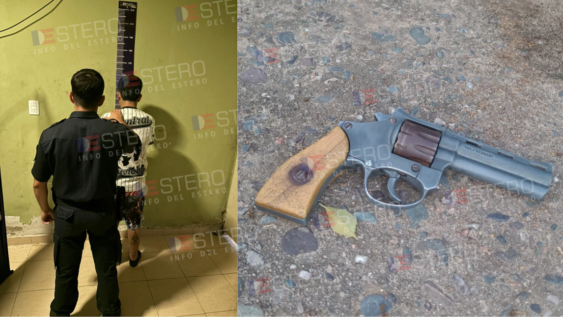 Tensión y alarma en el Misky Mayu: atraparon a un adolescente armado en la puerta de la escuela