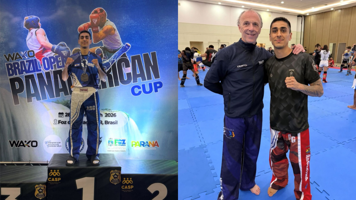 Ángel Pinto, campeón en Brasil y en pleno crecimiento internacional