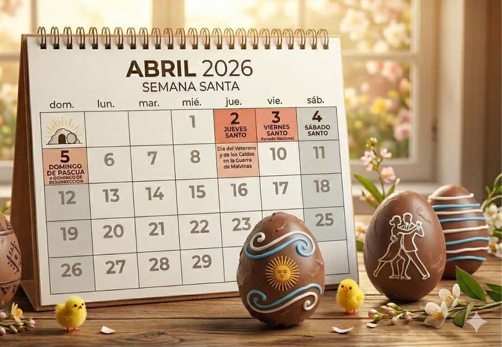 Semana Santa y 2 de Abril: el fin de semana extralargo que se aproxima
