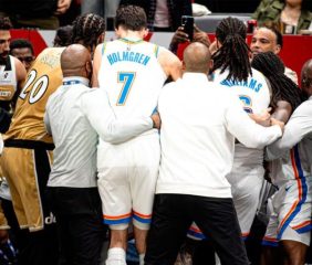 VIDEO: escándalo en la NBA, pelea y cuatro jugadores expulsados