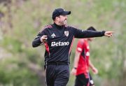 River aprovecha el parate y Coudet prueba variantes en una mini pretemporada