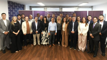 Tomás Figueroa participó de la reunión nacional de La Libertad Avanza encabezada por Karina Milei