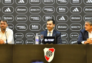 “Chacho” Coudet en su presentación como DT de River: “Empieza un camino lindo y con mucha ilusión”