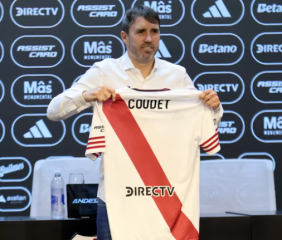 “Chacho” Coudet en su presentación como DT de River: “Empieza un camino lindo y con mucha ilusión”