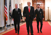 “¡Bienvenido a la Casa Blanca, Lionel Messi!”: Donald Trump recibió al capitán argentino junto al plantel de Inter Miami