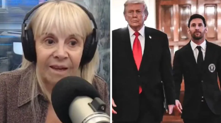 Claudia Villafañe defendió a Lionel Messi tras la polémica por su foto con Donald Trump: “Opinan y creen tener la razón”