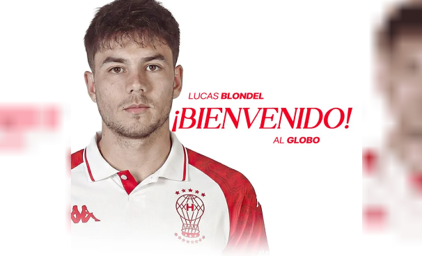 Sin lugar en Boca, Lucas Blondel fue presentado en Huracán