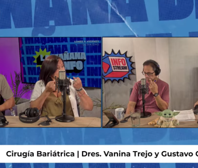 Médicos hablaron sobre la obesidad y anunciaron el lanzamiento de su programa de streaming “Info Salud”