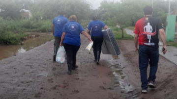 Defensa Civil trabajó intensamente con asistencia a damnificados y ya hay centros de evacuación habilitados