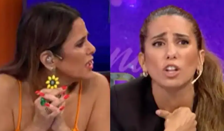 Tenso momento: María Fernanda Callejón encaró en vivo a Cinthia Fernández tras una tensa discusión y tuvieron que ir a un corte
