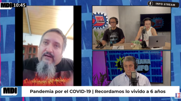 Sobrevivir al COVID: historias, miedos y marcas que siguen presentes: el testimonio del Dr. César Scabuzzo, el psicólogo Maxi Jozami y Sebastián Carabajal