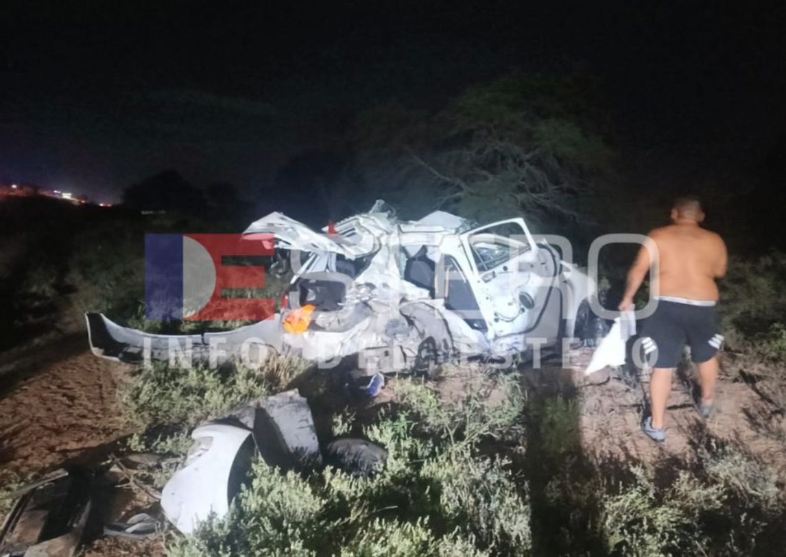 Ruta 34: cinco ocupantes de un auto se salvaron de milagro en el departamento Avellaneda