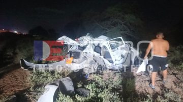 Ruta 34: cinco ocupantes de un auto se salvaron de milagro en el departamento Avellaneda