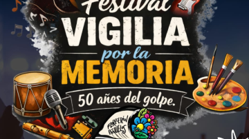 El Atelier de La Banda presenta su vigilia por la memora a 50 años del Golpe de Estado