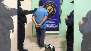 Recuperan un casco con intercomunicador y cámara tras un robo en una estación de servicio