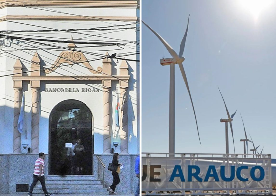 Default en La Rioja: Bonistas piden el embargo del Banco Rioja y el Parque Eólico