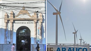 Default en La Rioja: Bonistas piden el embargo del Banco Rioja y el Parque Eólico