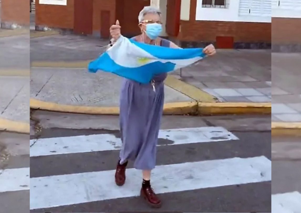 Falleció la “Abuela Lalala”, ícono de los festejos por la consagración en Qatar 2022