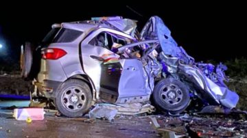 Tragedia en la Ruta 3: un choque frontal dejó tres muertos y un niño de 11 años pelea por su vida