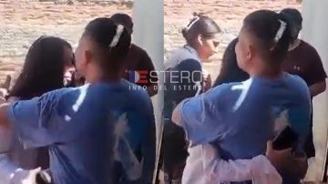 Video: El abrazo de Mía Martina con su papá tras tres meses de lucha