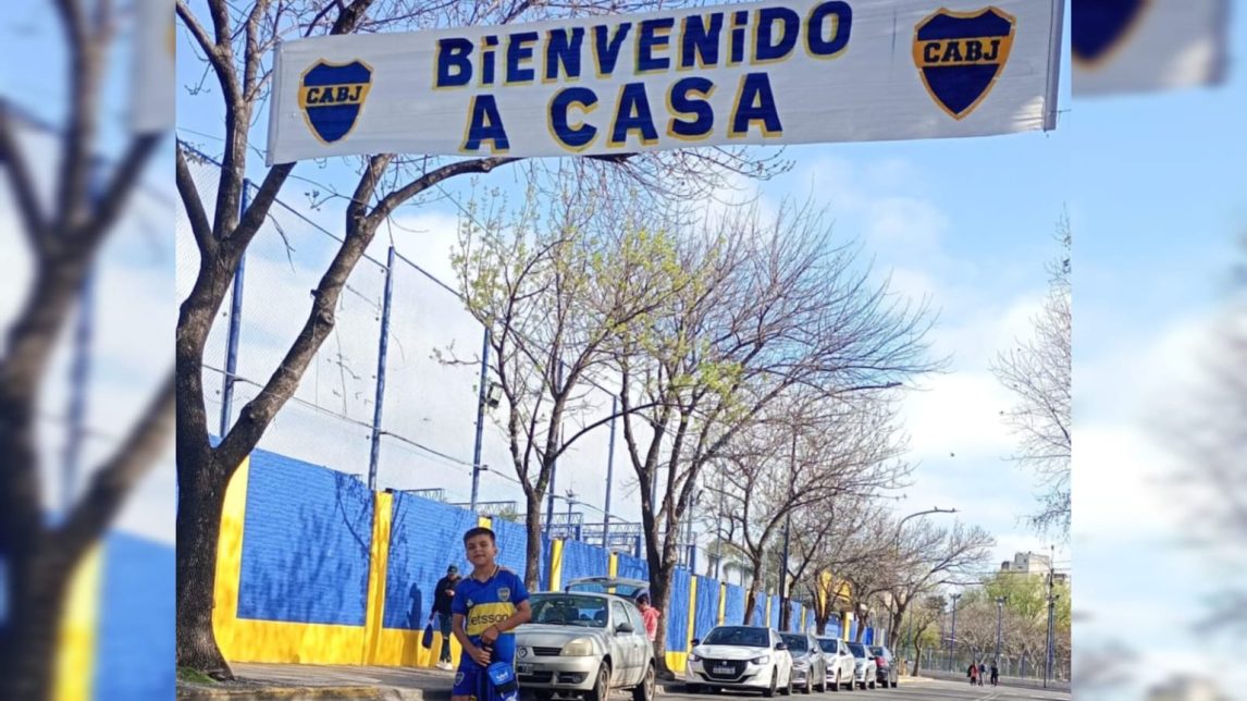 Lionel Juárez viajó a Boca y su familia agradece el apoyo de toda la comunidad