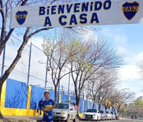 Lionel Juárez viajó a Boca y su familia agradece el apoyo de toda la comunidad