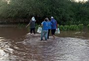 San José del Boquerón, otra vez bajo el agua: la parroquia vuelve a albergar a vecinos afectados