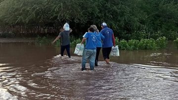 San José del Boquerón, otra vez bajo el agua: la parroquia vuelve a albergar a vecinos afectados