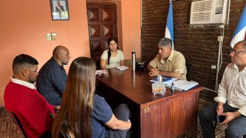 Villa Atamisqui: firman convenio con una Mutual en beneficio de los empleados municipales