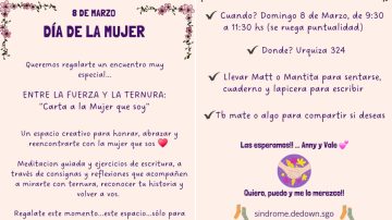 “Entre la fuerza y la ternura”: invitan a un encuentro especial para mujeres que maternan