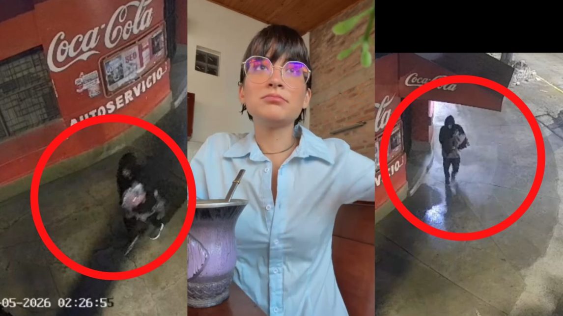 Indignación en La Banda: delincuente forzó la ventana de un showroom y se robó más de 10 ambos