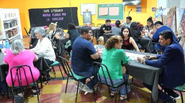 Se desarrolló con éxito el Café Literario “Nuevas plumas por la igualdad”