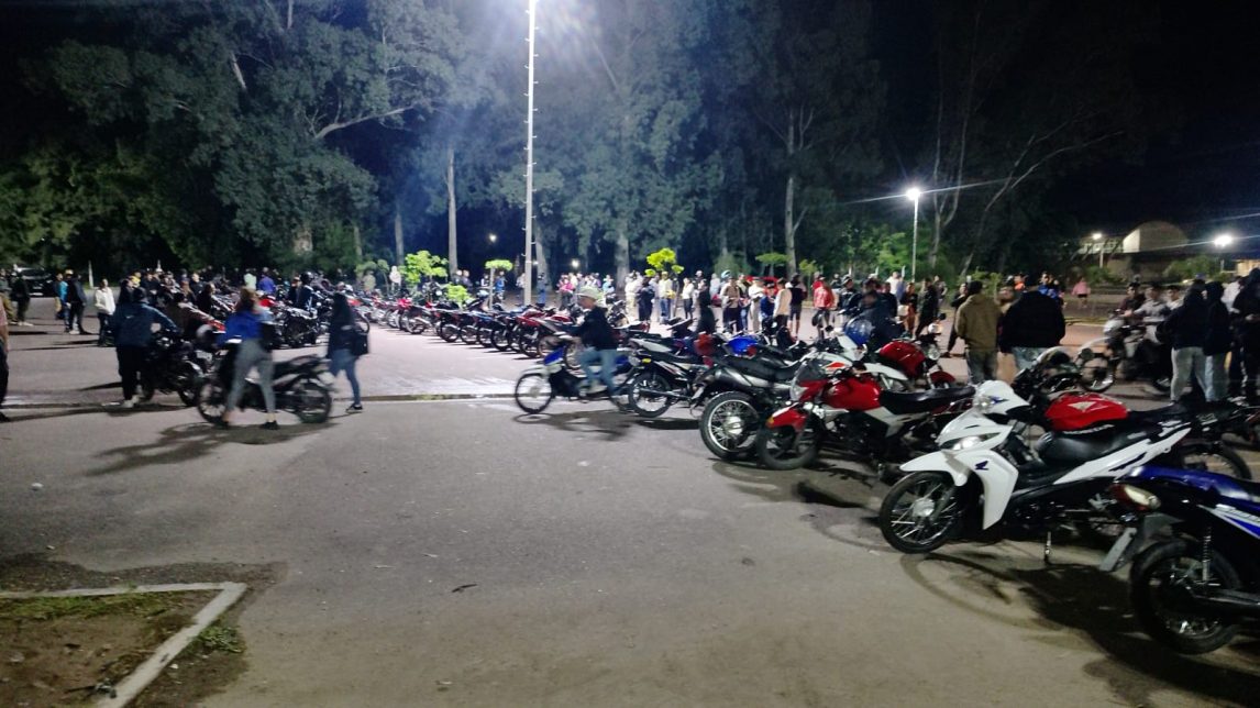 Megaperativo por picadas terminó con 51 motos retenidas, 4 aprehendidos y drogas secuestradas