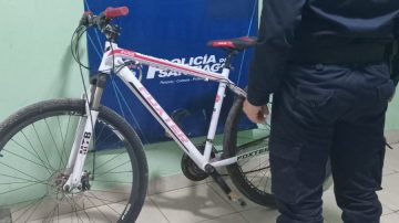Las Termas: “Bomba” robó una bicicleta, pero la abandonó al ver a la policía