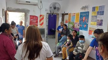 Brindan un taller sobre ITS a los jóvenes del “Hogar de Cristo”