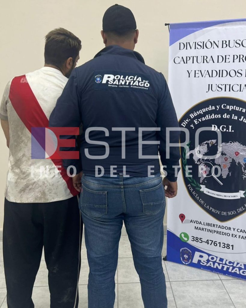 EXCLUSIVO DE INFO DEL ESTERO: Sebastián Corti rompió las esposas e intentó escaparse mientras era trasladado a su celda