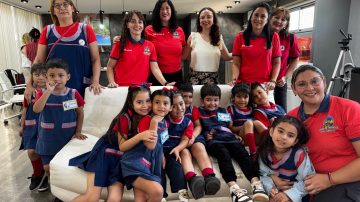 Del aula al streaming: el Jardín “Grillito” visitó La Mañana de Info con sus pequeños comunicadores