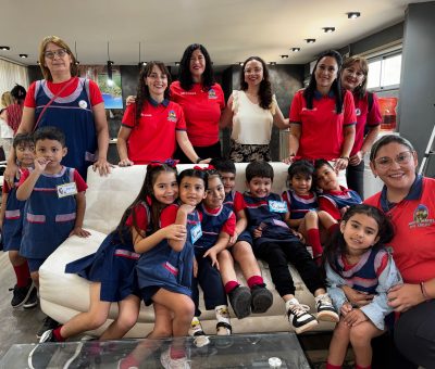 Del aula al streaming: el Jardín “Grillito” visitó La Mañana de Info con sus pequeños comunicadores